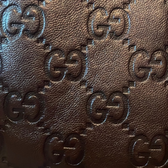 Gucci Joy Bardot GG Guccissima Small Brown Leather Shoulder Bag - Picture 4 of 17